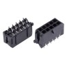 Molex Micro-Fit 3.0 Series Straight Through Hole PCB Header, 10 Contact, 3 mm Pitch, 2 Row, Shrouded 43045-1027