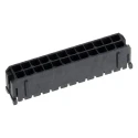 Molex Micro-Fit 3.0 Series Vertical Through Hole PCB Header, 24 Contacts, 3 mm Pitch, Dual Row, Shrouded 43045-2412