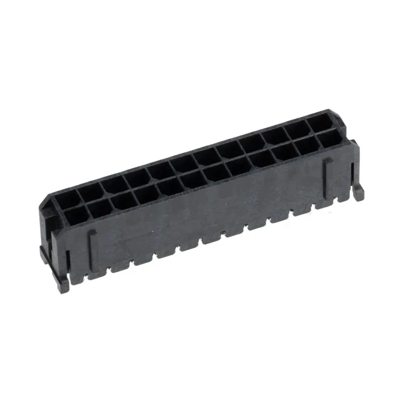 Molex Micro-Fit 3.0 Series Vertical Through Hole PCB Header, 24 Contacts, 3 mm Pitch, Dual Row, Shrouded 43045-2412