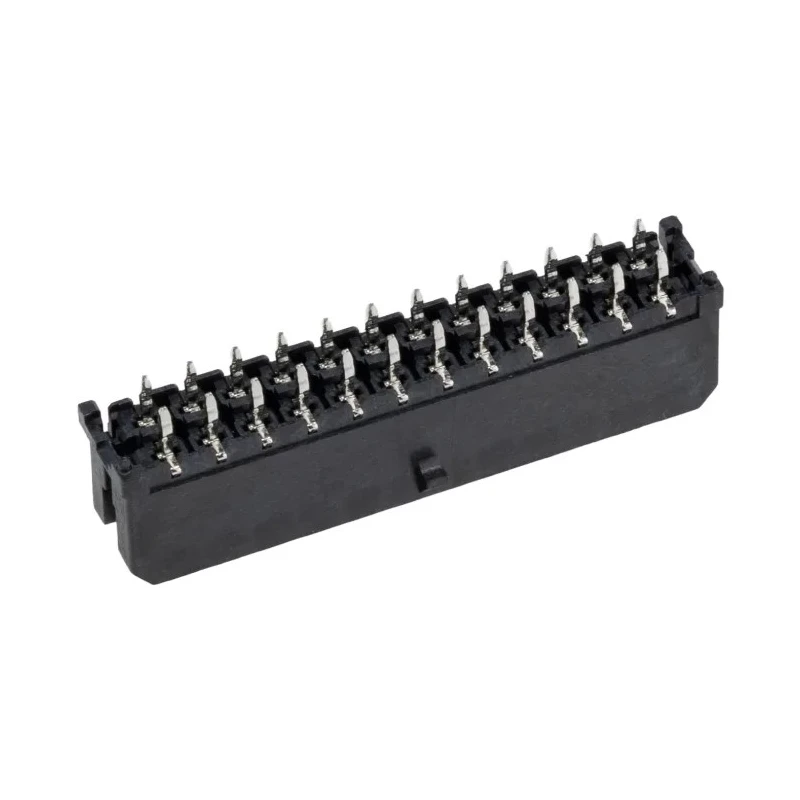 Molex Micro-Fit 3.0 Series Vertical Through Hole PCB Header, 24 Contacts, 3 mm Pitch, Dual Row, Shrouded 43045-2412