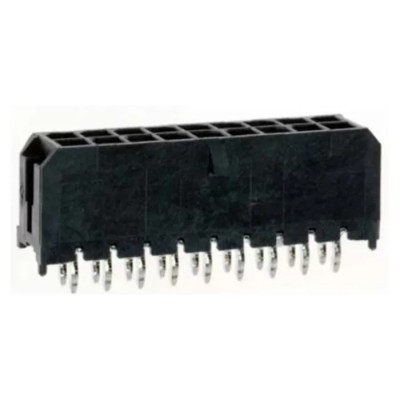Molex Micro-Fit 3.0 Series Straight Through Hole PCB Header 18 Contacts 3 mm Pitch 2 Row Shrouded 43045-1812