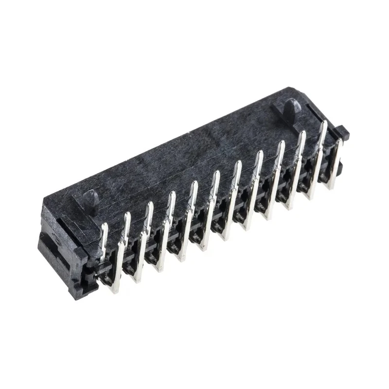 Molex Micro-Fit 3.0 Series Right Angle Through Hole PCB Header 22 Contacts 3 mm Pitch 2 Row Shrouded 43045-2200