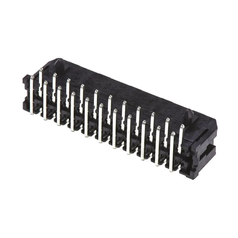Molex Micro-Fit 3.0 Series Right Angle Through Hole PCB Header 22 Contacts 3 mm Pitch 2 Row Shrouded 43045-2200