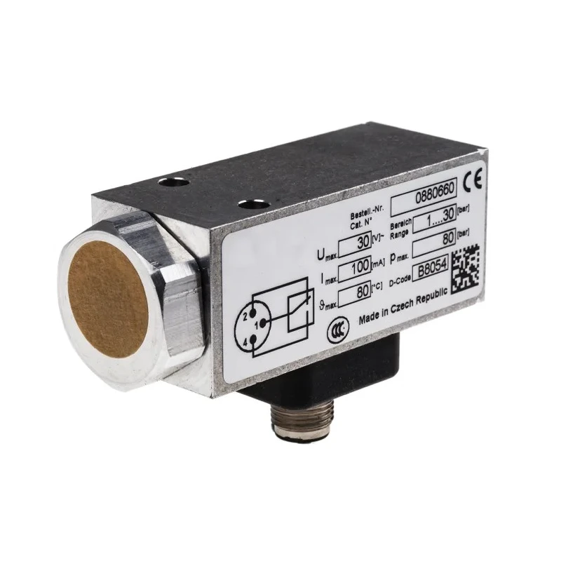 RS PRO Pneumatic Pressure Switch 30V Electromechanical 1 bar to 30 bar IP67 Czech Republic 136-6274