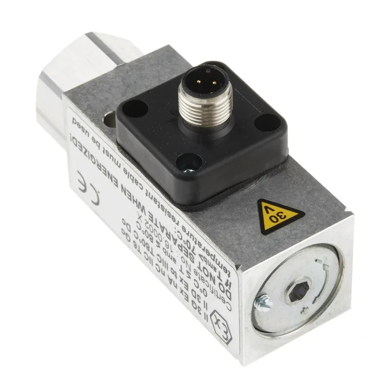 RS PRO Electromechanical Pressure Switch 0.2 bar to 2 bar, 30V, M12 x 1 Thread 136-6275
