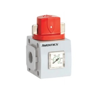 EMERSON ? AVENTICS Pneumatic Manual Control Valve 651 Series Mechanical, 3/2 Valve Function, G 1/4 Port G651A3M020A0000