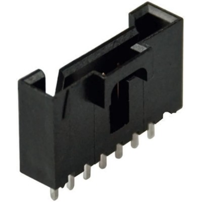Molex SL Series Straight Through Hole PCB Header 6 Contact 2.54 mm Pitch 1 Row Shrouded 70543-0040