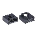 Molex SL Series Straight Through Hole PCB Header, 4 Contacts, 2.54 mm Pitch, 1 Row, Shrouded 70543-0038