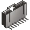 Molex SL Series Right Angle Through Hole PCB Header 10 Contacts 2.54 mm Pitch 1 Row Shrouded 70553-0009