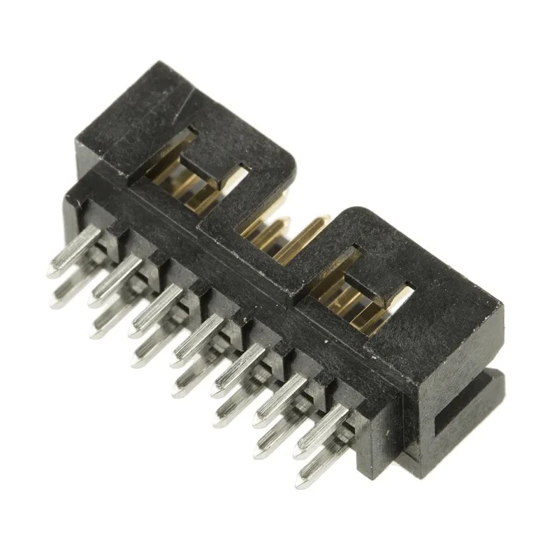 Molex Milli-Grid Series Straight Through Hole PCB Header, 14 Contacts, 2 mm Pitch, 2 Rows, Shrouded, Nylon 87831-1420