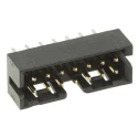 Molex Milli-Grid Series Straight Through Hole PCB Header, 14 Contacts, 2 mm Pitch, 2 Rows, Shrouded, Nylon 87831-1420