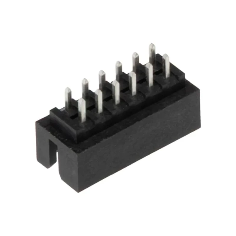 Molex Milli-Grid Series Shrouded Straight Through Hole PCB Header, 12 Contacts, 2 mm Pitch, 2 Row, Brass 87831-1241