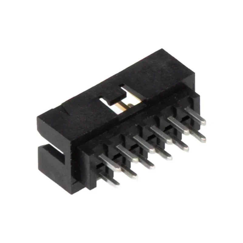 Molex Milli-Grid Series Shrouded Straight Through Hole PCB Header, 12 Contacts, 2 mm Pitch, 2 Row, Brass 87831-1241