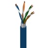 Belden 7919A Cat5e Ethernet Cable, 305 m Length, Shielded, Screened, Black PVC Jacket Cat5e