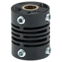 Omron E69 Series Shaft Coupling for Use with E6A2-C, E6B2-C, E6C2-C, E6C3-A Rotary Encoders, 6mm Shaft Diameter E69-C68B