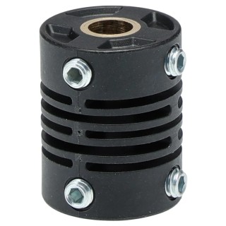 Omron E69 Series Shaft Coupling for Use with E6A2-C, E6B2-C, E6C2-C, E6C3-A Rotary Encoders, 6mm Shaft Diameter E69-C68B