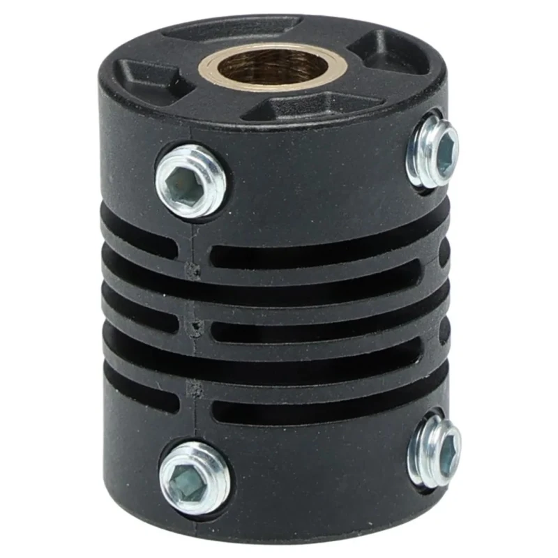 Omron E69 Series Shaft Coupling for Use with E6A2-C, E6B2-C, E6C2-C, E6C3-A Rotary Encoders, 6mm Shaft Diameter E69-C68B