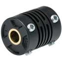 Omron E69 Series Shaft Coupling for Use with E6A2-C, E6B2-C, E6C2-C, E6C3-A Rotary Encoders, 6mm Shaft Diameter E69-C68B