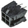 Molex Micro-Fit 3.0 Series Vertical Through Hole PCB Header 4 Contacts 3 mm Pitch 2 Row Shrouded 43045-0413