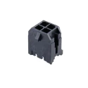 Molex Micro-Fit 3.0 Series Vertical Through Hole PCB Header 4 Contacts 3 mm Pitch 2 Row Shrouded 43045-0413