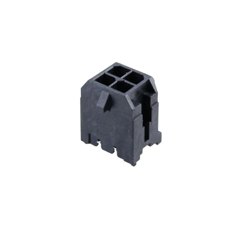 Molex Micro-Fit 3.0 Series Vertical Through Hole PCB Header 4 Contacts 3 mm Pitch 2 Row Shrouded 43045-0413