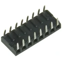 Molex C-Grid Series Right Angle Through Hole PCB Socket 4-Contact 1 Row 2.54 mm Pitch Solder 90148-1204