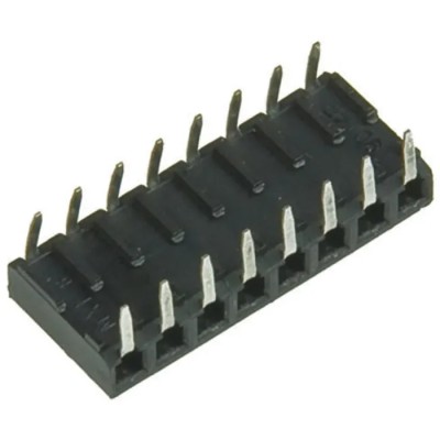 Molex C-Grid Series Right Angle Through Hole PCB Socket 4-Contact 1 Row 2.54 mm Pitch Solder 90148-1204