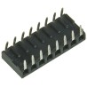 Molex C-Grid Series Right Angle Through Hole PCB Socket 4-Contact 1 Row 2.54 mm Pitch Solder 90148-1204