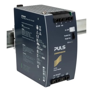Mean Well DIMENSION 3-Phase Switched Mode DIN Rail Power Supply 28V DC 10A Output 240W CT10.241