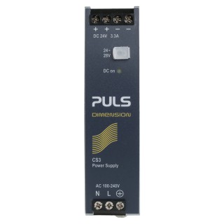 Mean Well DIMENSION Series Switched Mode DIN Rail Power Supply 100-240V AC Input 28V DC 3.3A 80W CS3.241