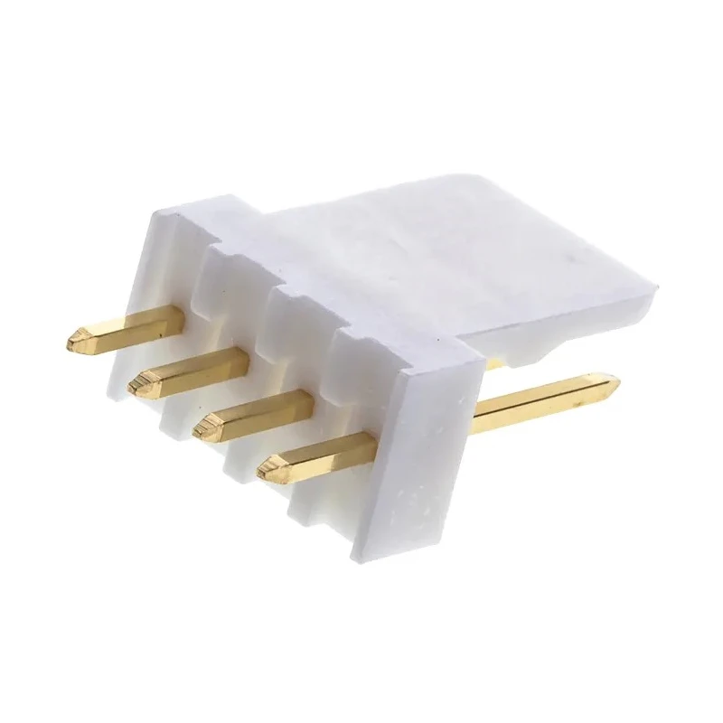 Molex KK 254 Series Straight Through Hole Pin Header, 4 Contacts, 2.54 mm Pitch, 1 Row, Unshrouded 22-29-2041