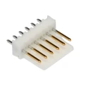 Molex KK 254 Series Straight Through Hole Pin Header 6 Contacts 2.54 mm Pitch 1 Row Unshrouded 22-29-2061