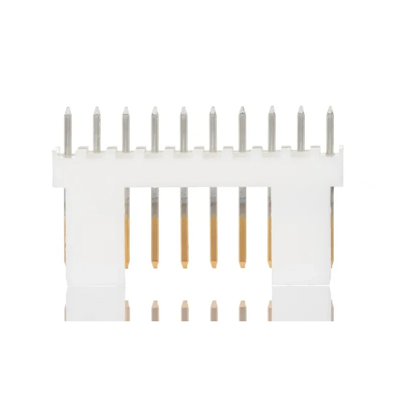 Molex KK 254 Series Straight Through Hole Pin Header, 10 Contacts, 2.54 mm Pitch, 1 Row, Unshrouded 22-29-2101