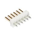 Molex KK 254 Series 6 Contact Straight Through Hole Pin Header 2.54 mm Pitch 1 Row Unshrouded 22-29-2061