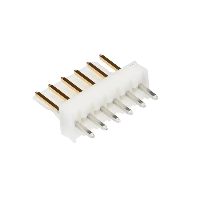 Molex KK 254 Series 6 Contact Straight Through Hole Pin Header 2.54 mm Pitch 1 Row Unshrouded 22-29-2061