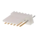 Molex KK 254 Series 6 Contact Straight Through Hole Pin Header 2.54 mm Pitch 1 Row Unshrouded 22-29-2061