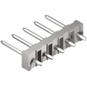 Molex KK 508 Series Straight Through Hole Pin Header 4 Contacts 5.08 mm Pitch 1 Row Unshrouded 10-08-1041