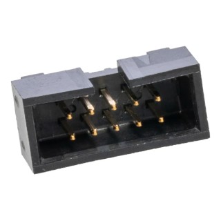 Molex C-Grid Series Vertical Through Hole PCB Header 10 Contacts 2.54 mm Pitch 2 Row Shrouded 70246-1004