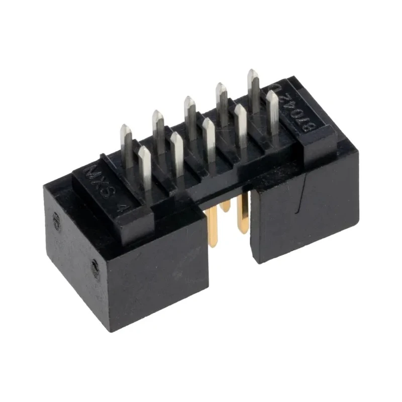 Molex C-Grid Series Vertical Through Hole PCB Header 10 Contacts 2.54 mm Pitch 2 Row Shrouded 70246-1004