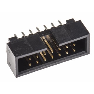 Molex C-Grid Series Vertical Through Hole PCB Header 14 Contacts 2.54 mm Pitch 2 Row Shrouded 70246-1404