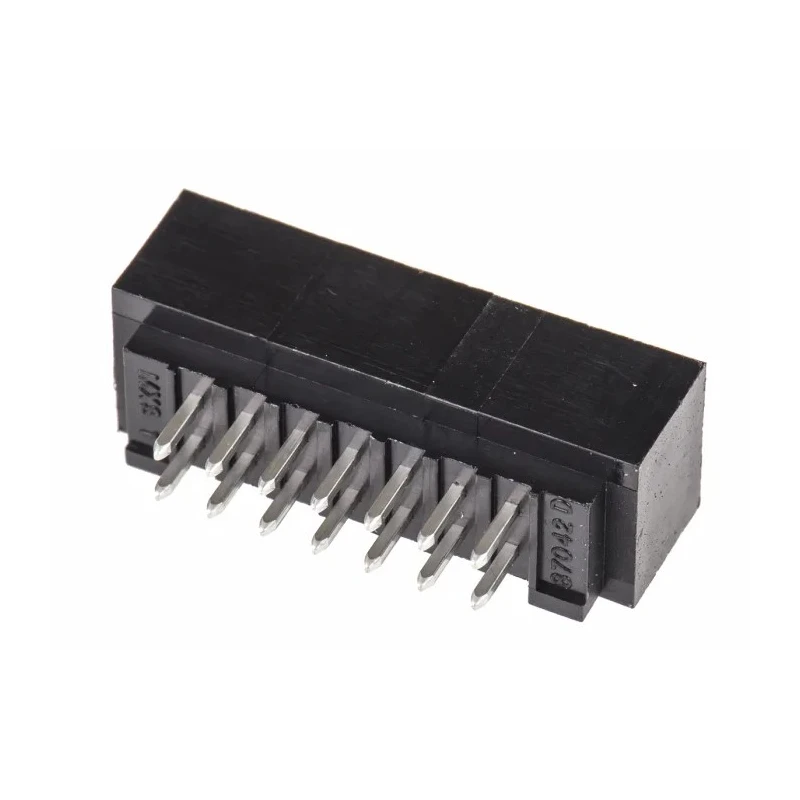Molex C-Grid Series Vertical Through Hole PCB Header 14 Contacts 2.54 mm Pitch 2 Row Shrouded 70246-1404