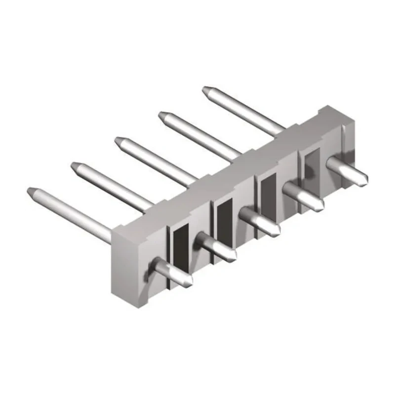 Molex KK 508 Series Straight Through Hole Pin Header, 5 Contacts, 5.08 mm Pitch, 1 Row, Unshrouded, Brass Tin 10-08-1051