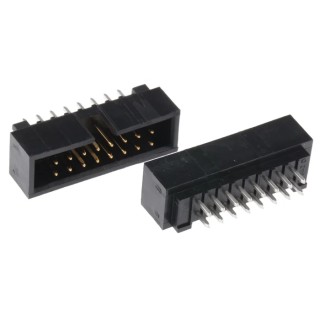 Molex C-Grid Series Straight Through Hole PCB Header, 16 Contact, 2.54 mm Pitch, 2 Row, Shrouded 70246-1604