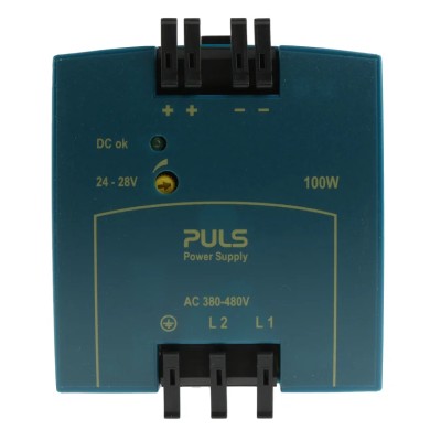 Phoenix Contact MiniLine Switched Mode DIN Rail Power Supply 480V AC Input 28V DC, 4.2A Output, 100W ML100.200