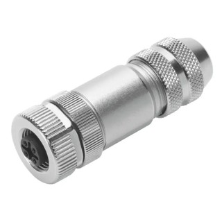 Festo NECU Series M12 Plug Connector For Self-Assembly Universal Plug Connectors NECU-M-B12G5-C2-PB