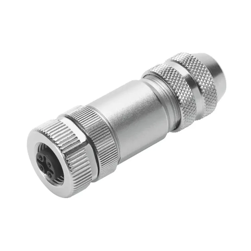 Festo NECU Series M12 Plug Connector For Self-Assembly Universal Plug Connectors NECU-M-B12G5-C2-PB