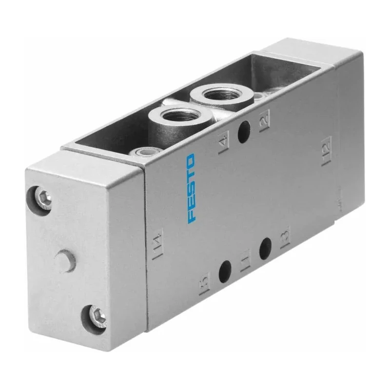 Festo Pneumatic Solenoid Valve 5/2 Bistable Pneumatic G 1/4 Threaded Port Aluminium Body JH-5-1/4