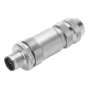 Festo Pneumatic Sensor & Switch Plug Connector , M12 Connector, IP67, 0-60V, 4A, Self-Assembly NECU-M-S-B12G5-C2-PB