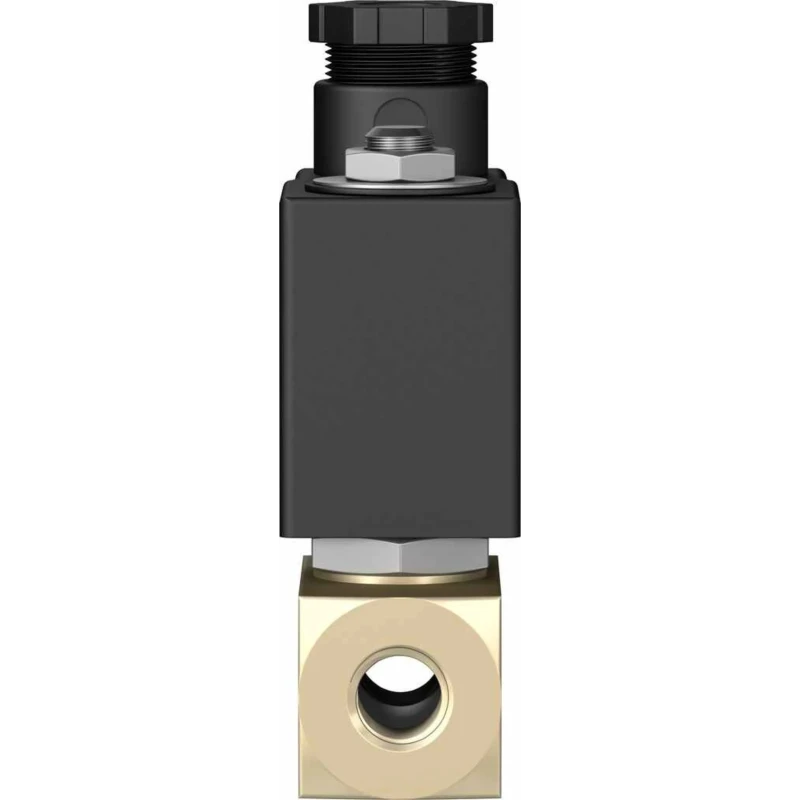 Festo Pneumatic Solenoid Valve Monostable Closed 2/2 Electric G 24V Brass Body VZWD-L-M22C-M-G14-60-V-1P4-4