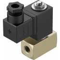 Festo Pneumatic Solenoid Valve Monostable Closed 2/2 Electric G 24V Brass Body VZWD-L-M22C-M-G14-60-V-1P4-4